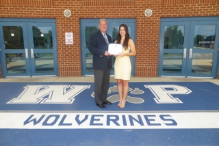 2013 FHHS Scholarship Winner